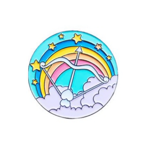 Cute Bow and Arrow Pin