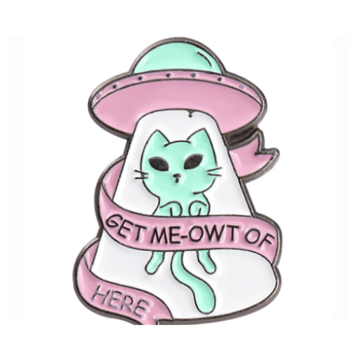 Get Me-owt Of Here Pin