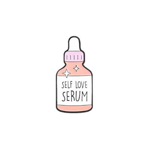 Self Love Serum Pin Funky Pins 3512