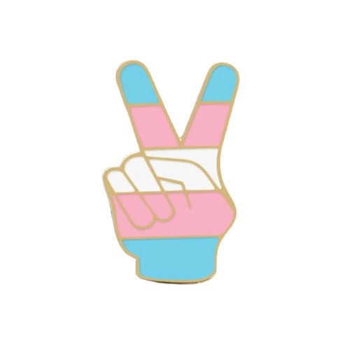 Transgender Peace Pin