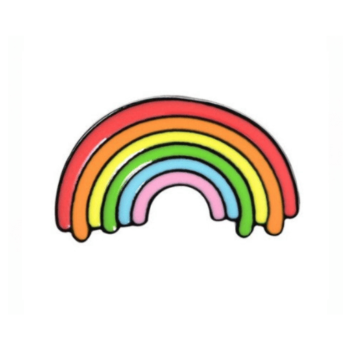 Rainbow Enamel Pin