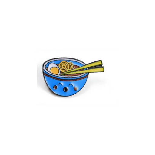 Asian Food Bowl Pin