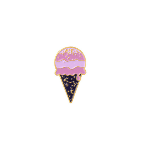 Astrology Ice Cream Pin