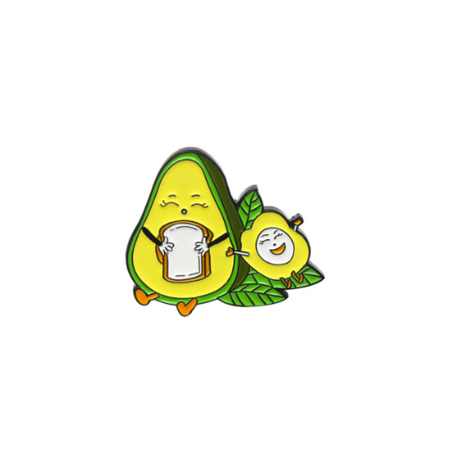 Avocado Toast Hug Pin