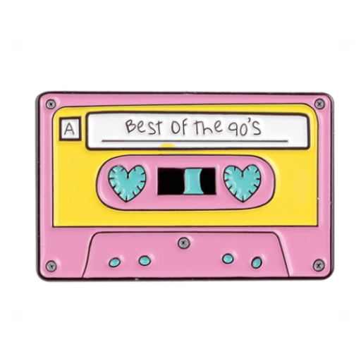 Best Of The 90s Tape Pin