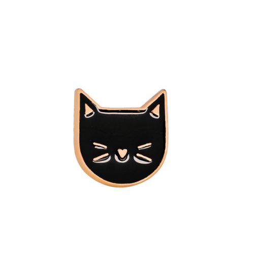 Black Cat Pin