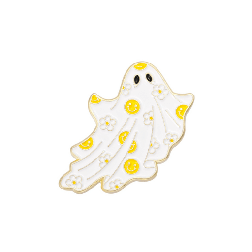 Boo-tiful Daisy Ghost Pin