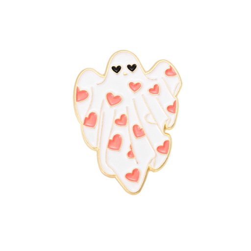 Boo-tiful Ghost Heart Pin