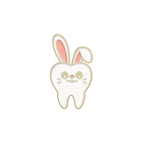 Bunny Tooth Pin