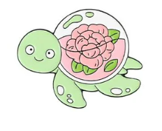 Cartoon Frog Heart