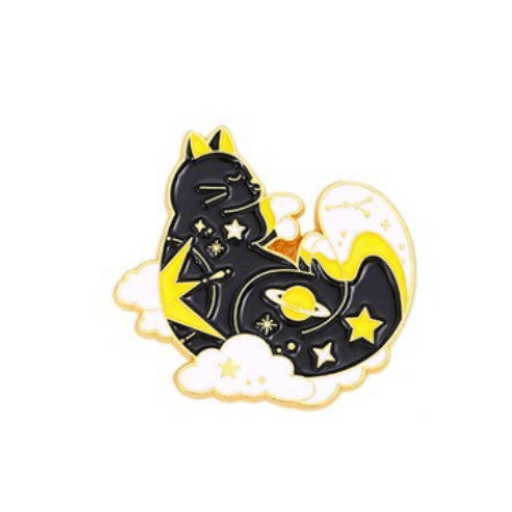 Cat Cosmic Pin