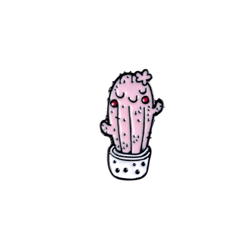 Cute Cactus Pink Pin
