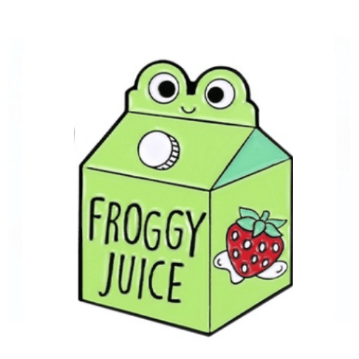 Froggy Juice Pin
