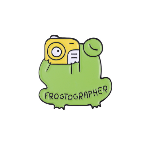 Frogtographer Pin