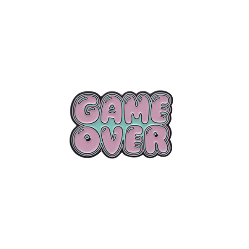 Game Over Pin