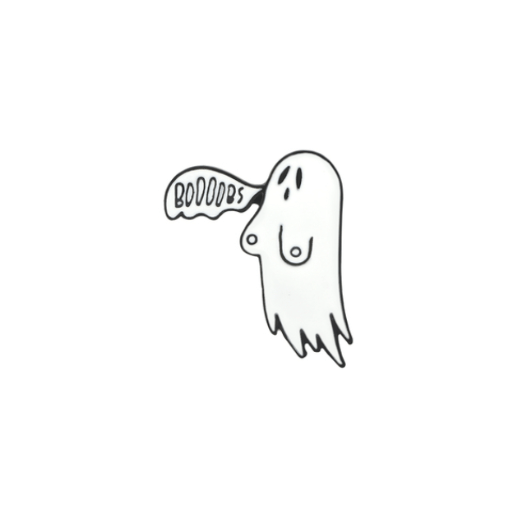 Ghost Boobs Pin