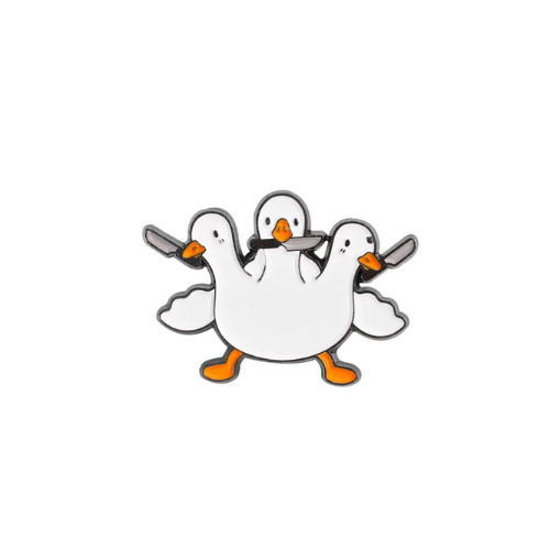 Goose with Knives
