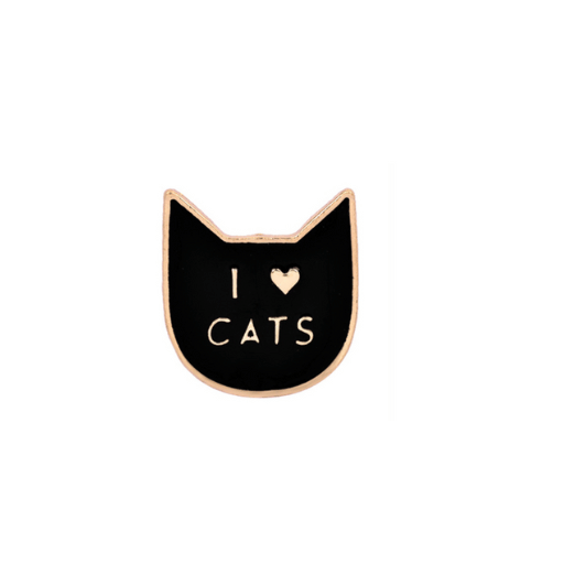 I Love Cats Pin