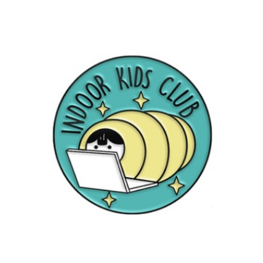 Indoor Kids Club Pin