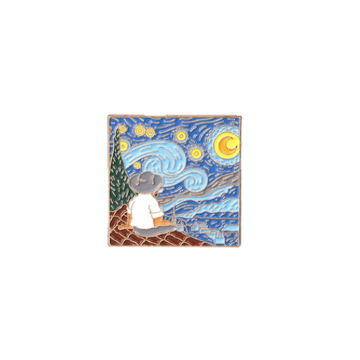 Oil Painting Pin
