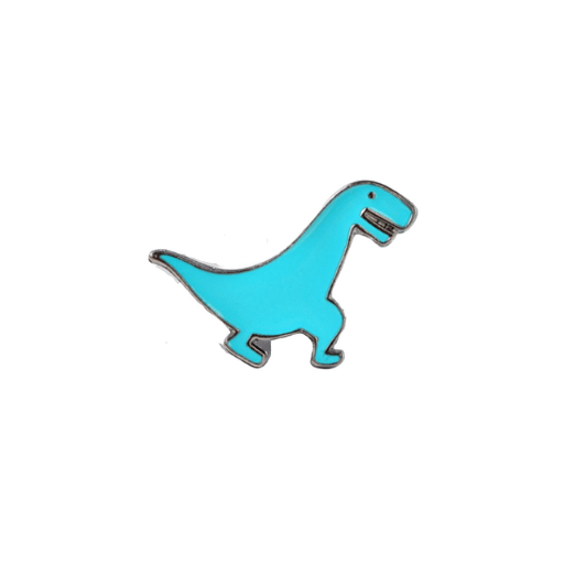 Blue Dinosaur Pin