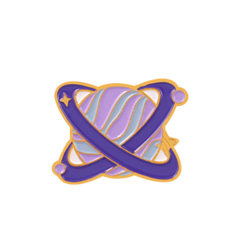 Purple Planet Pin