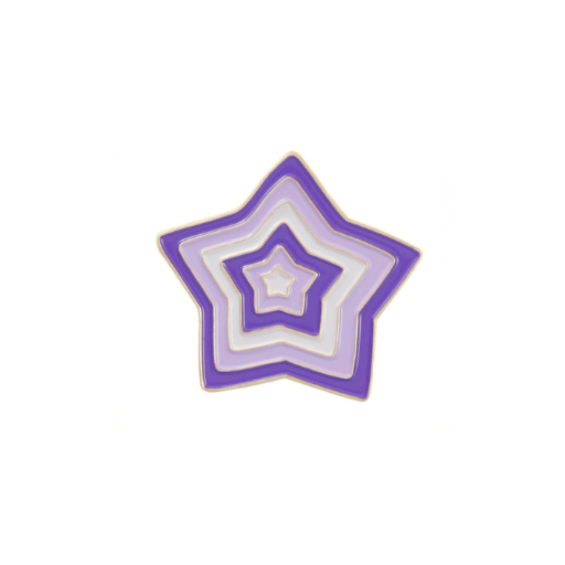 Purple Star Pin