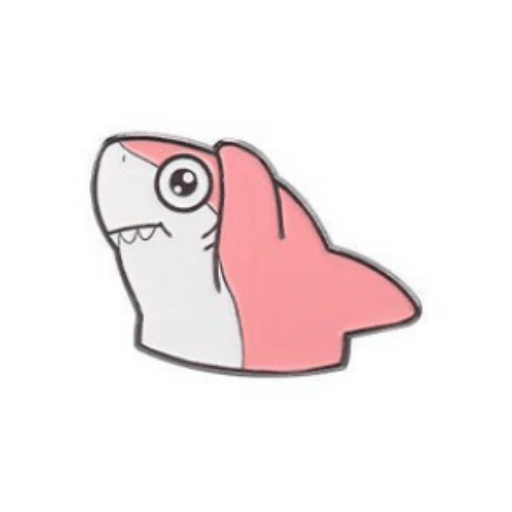 Shark Pink Pin