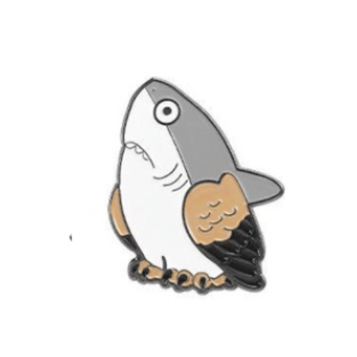 Shark Wings Pin