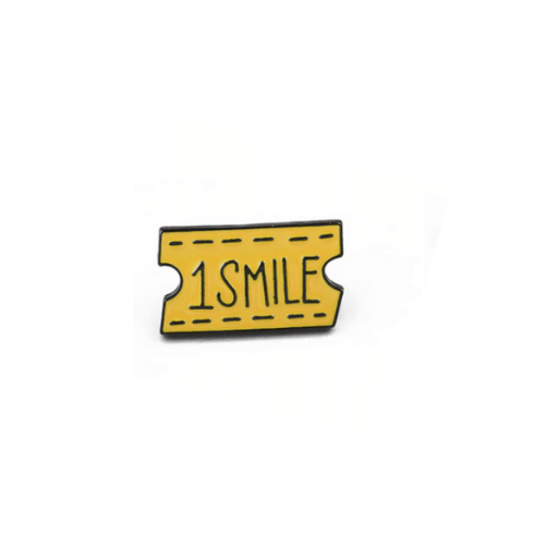 Smile Ticket Pin