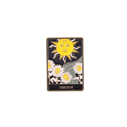 The Sun Tarot Card Pin