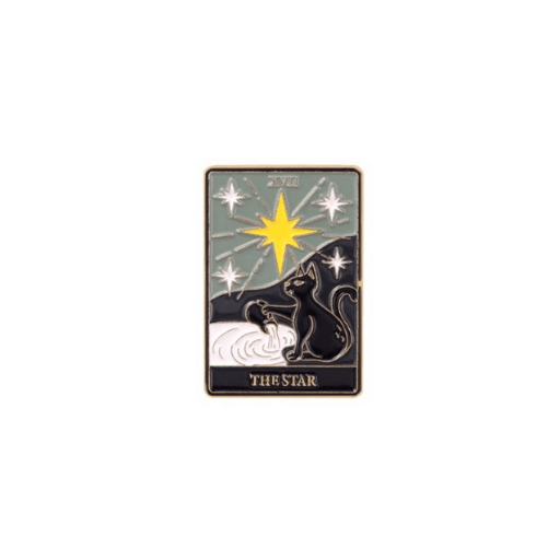 The Star Tarot Card Pin