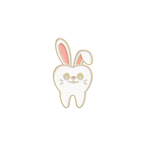 Tooth Fairy Bunny Enamel Pin