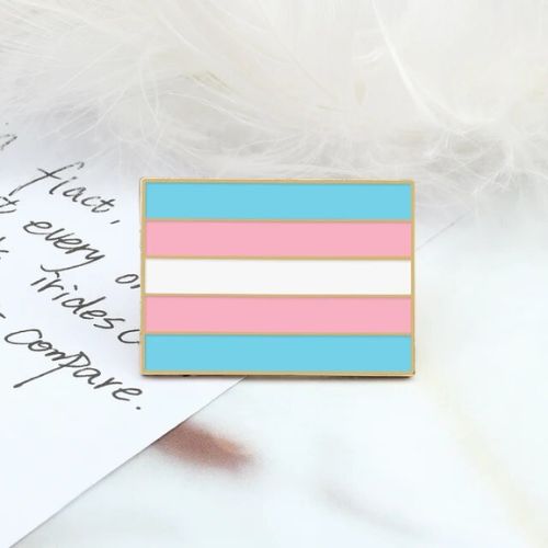 Trans Flag Pin