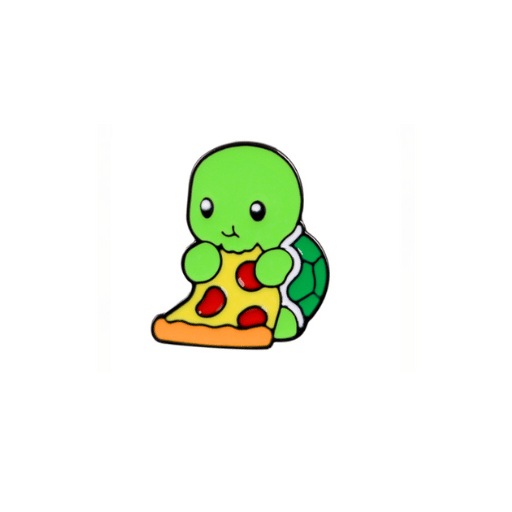 Turtle Pizza Pin