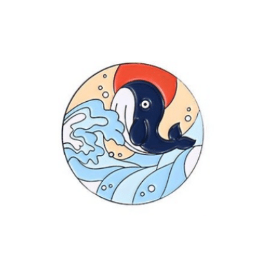Cute Whale Pin