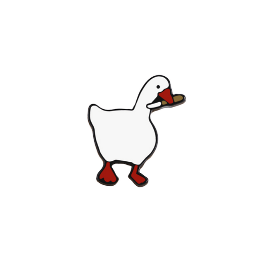 White Goose Pin