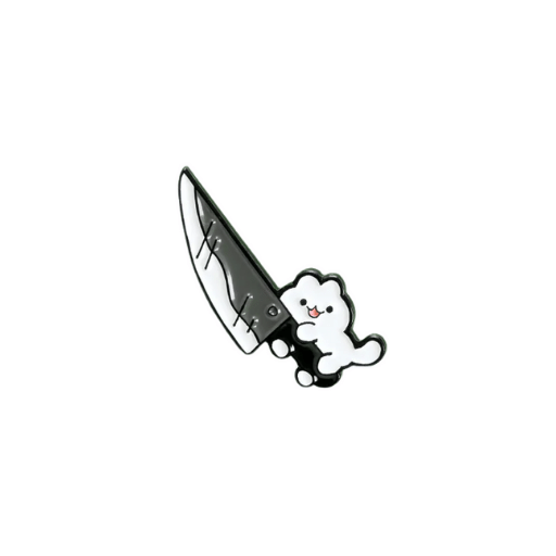 Dagger Cat Brooch