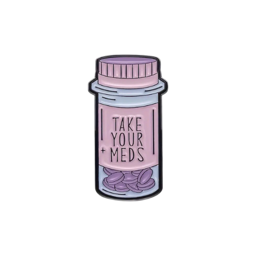 Take Your Meds Purple