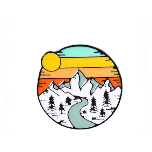 Sunrise Enamel Pin