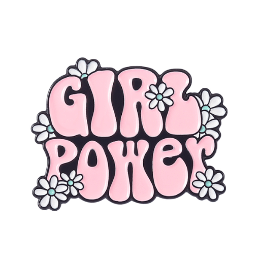 Girl Power Enamel Pin