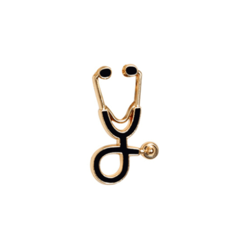 Doctors Mini Stethoscope Pin